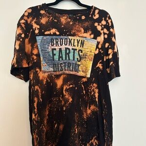 Brooklyn FARTS district shirt designed by Artist Addie Wuensch